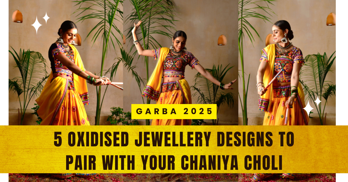 Garba 2025: 5 Oxidised Jewellery Designs to Pair With Your Chaniya Choli